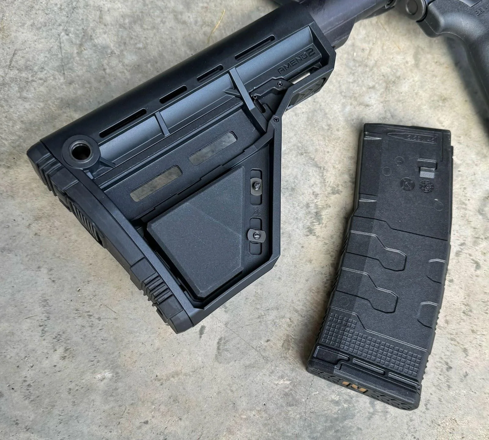 amend2 stock and magazine