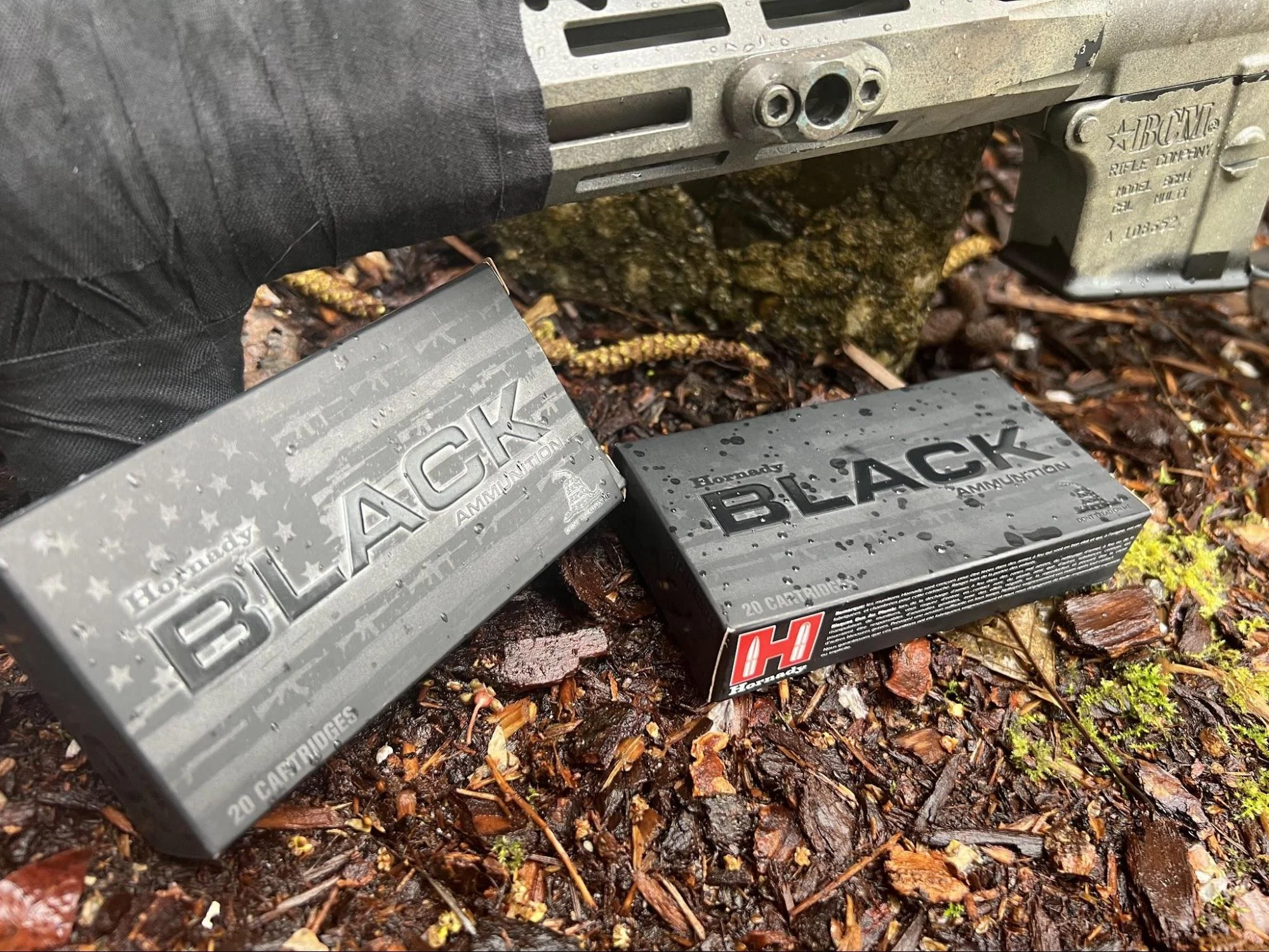 bcm recce hornady black 5.56 ammo