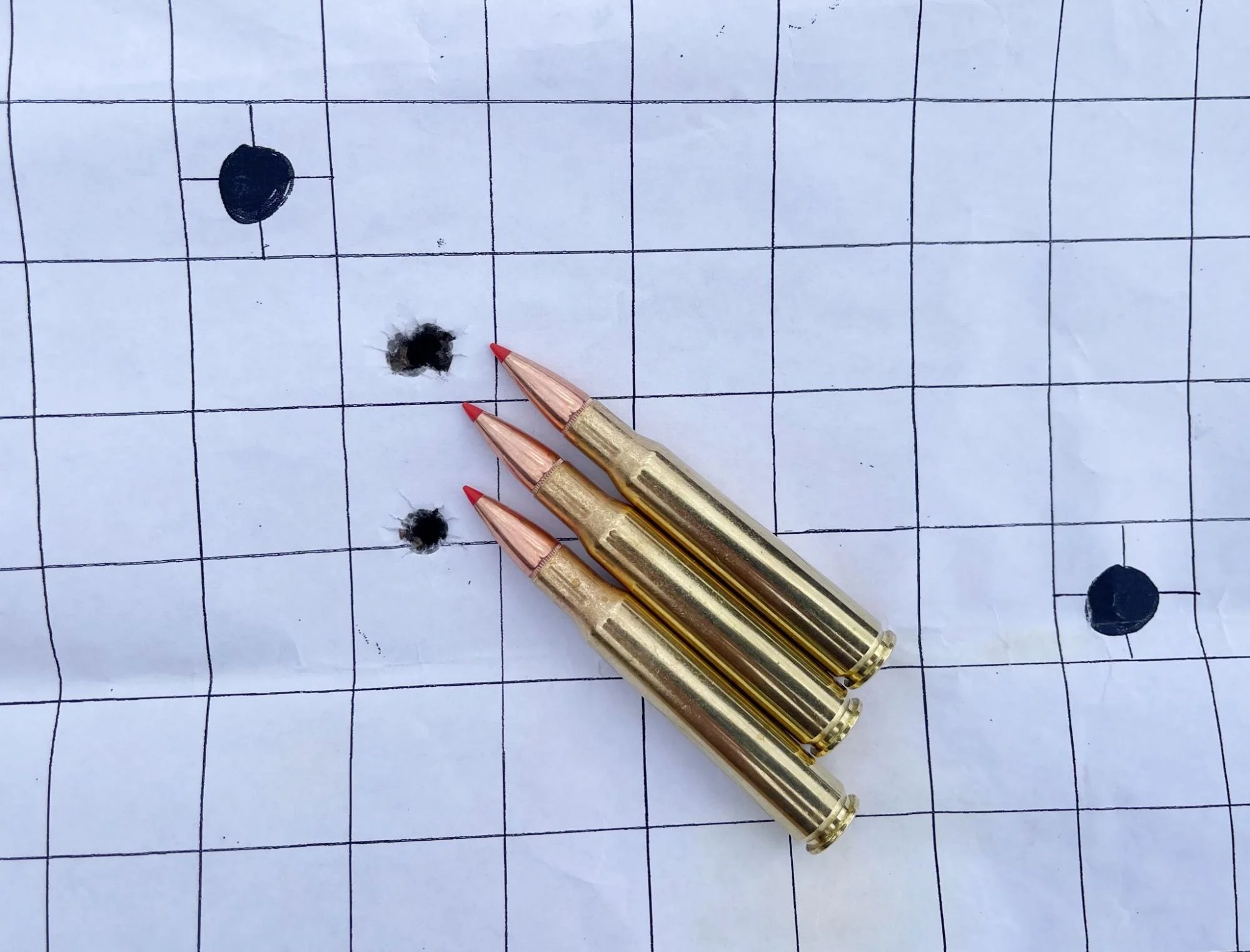 bear creek arsenal bc8 ammo review with hornady superformance and american whitetail ammo 30-06 long range groupings