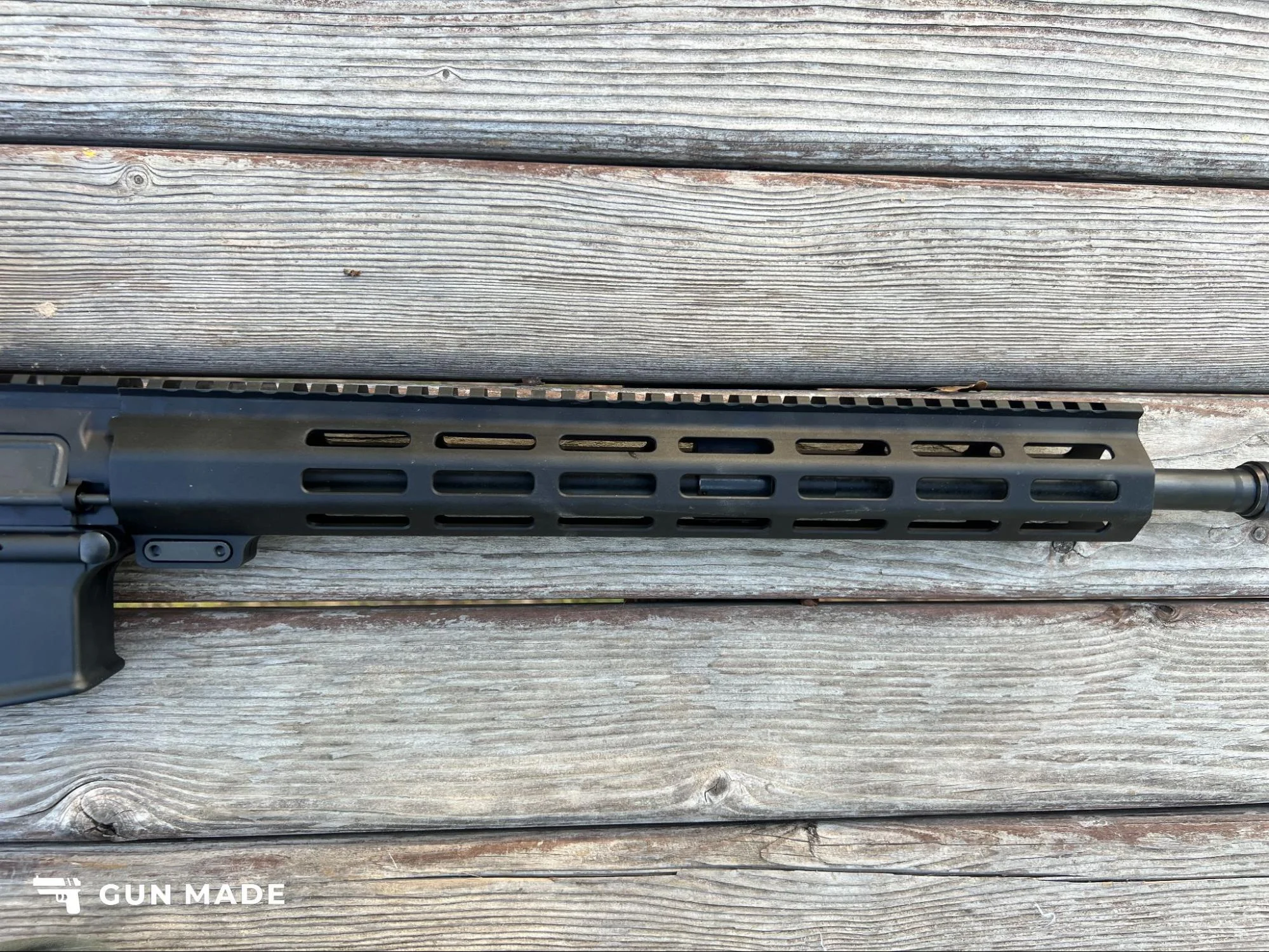 del-ton echo ar-15 handguard barrel