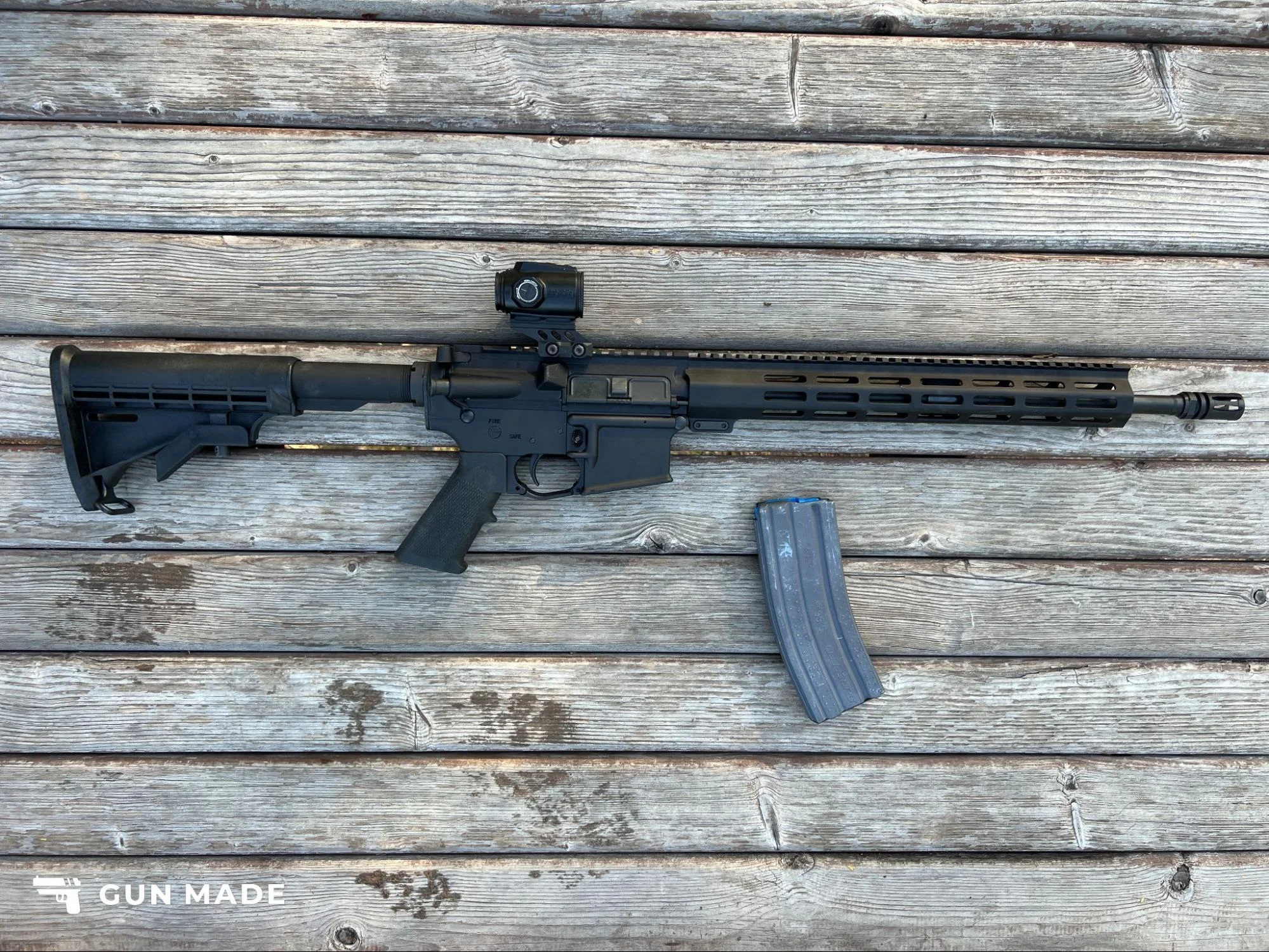 del-ton echo ar-15 review with magazine
