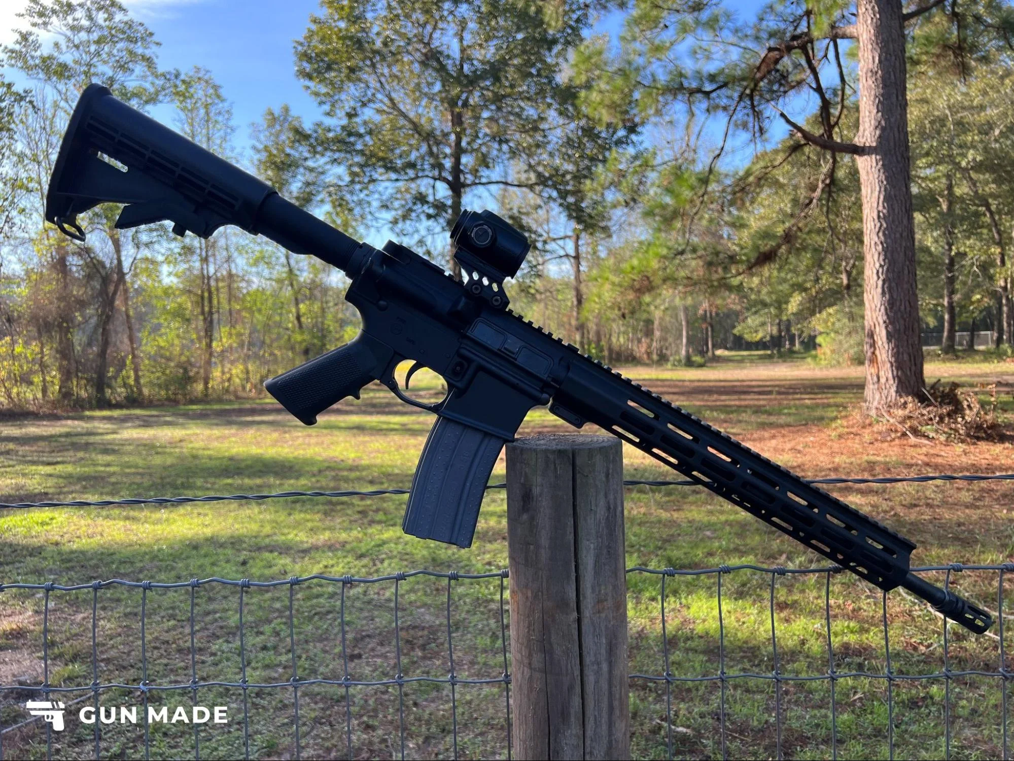 del-ton echo ar-15 test outside