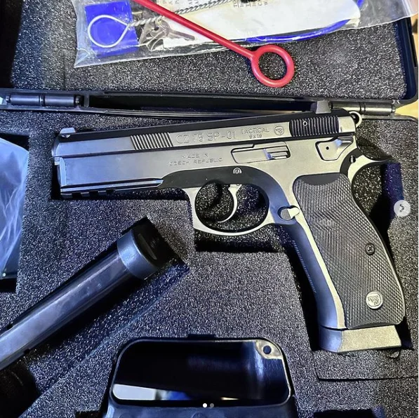 CZ 75 SP-01 via: sascodistributors/ig