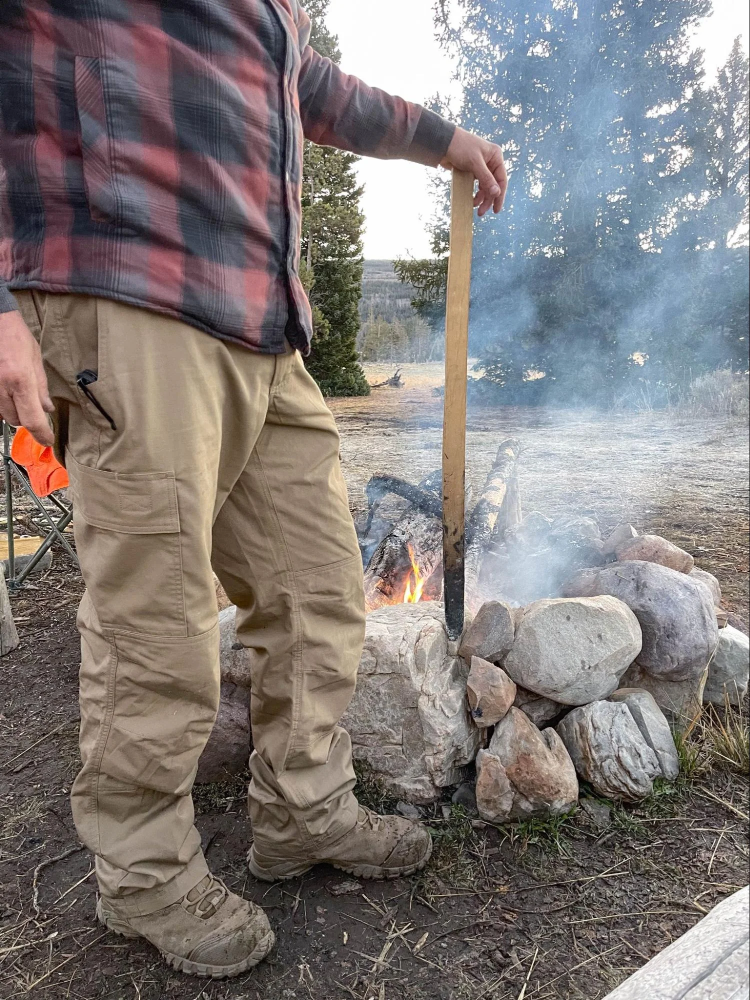 lapg Benchmark Tradesman Pants outdoor test