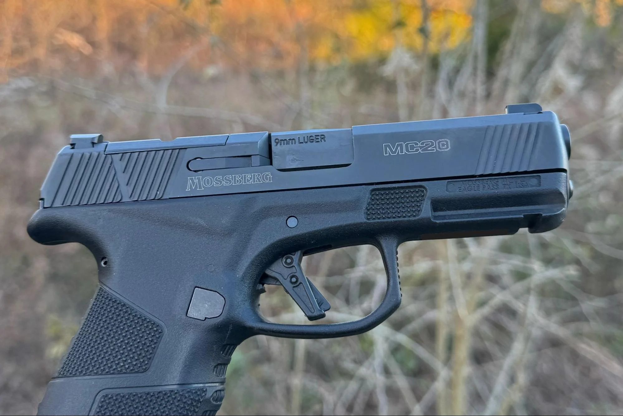 mossberg mc2c close up trigger