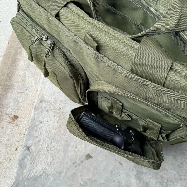 A gun in a Bail Out Bag