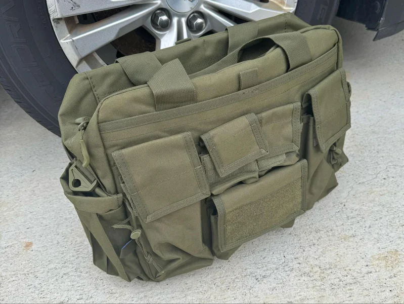 Bail Out Bag on the ground