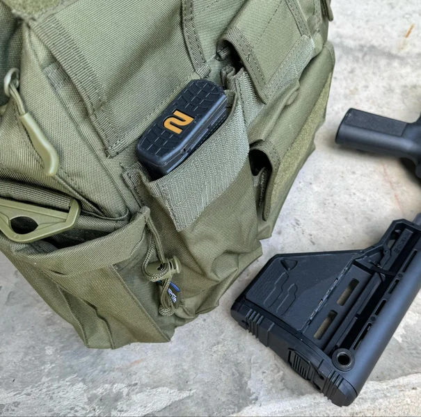 Bail Out Bag with a mag in the pocket