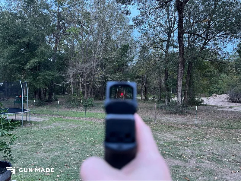 Crimson Trace RAD Pro red dot reticle POV