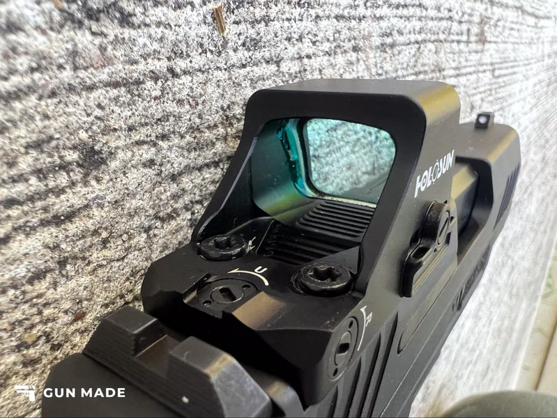 Holosun 407K X2 mounted on Taurus GX4