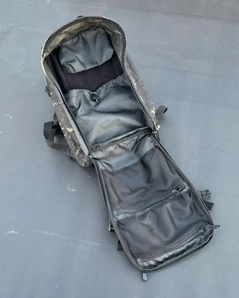 LA Police Gear Atlas Backpack with a mesh inside