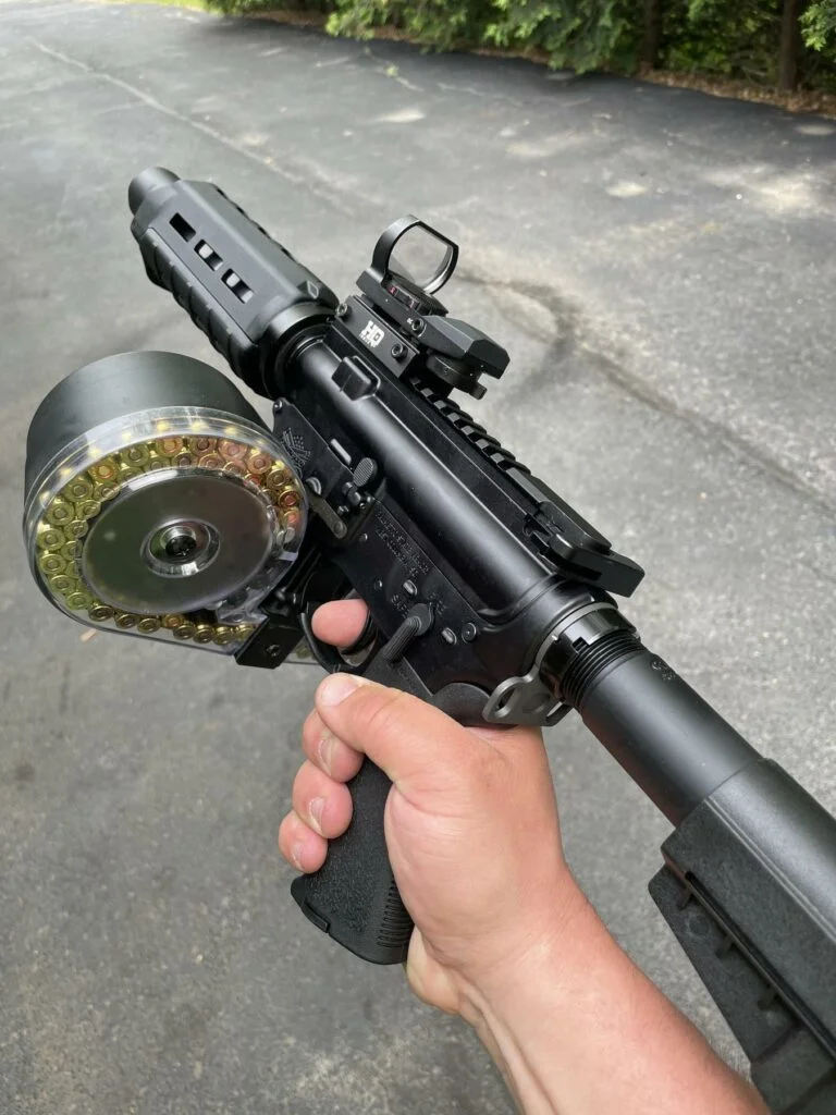 Palmetto State Armory AR-15 Pistol 10.5” with 100rd drum