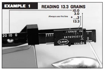 Example of Lee Safety Powder Scale