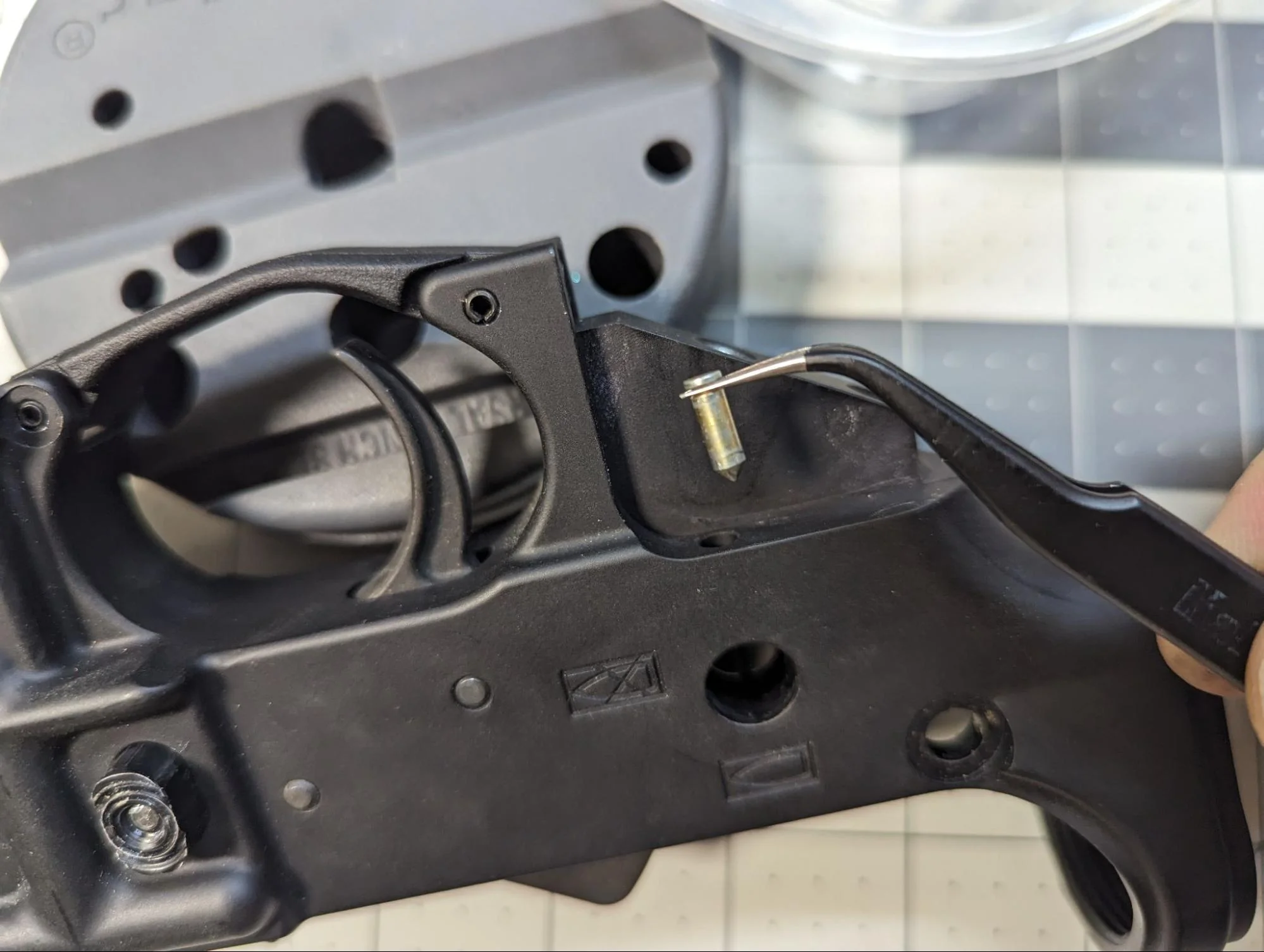 Install the Safety, Takedown Pins, Grip, and Stock