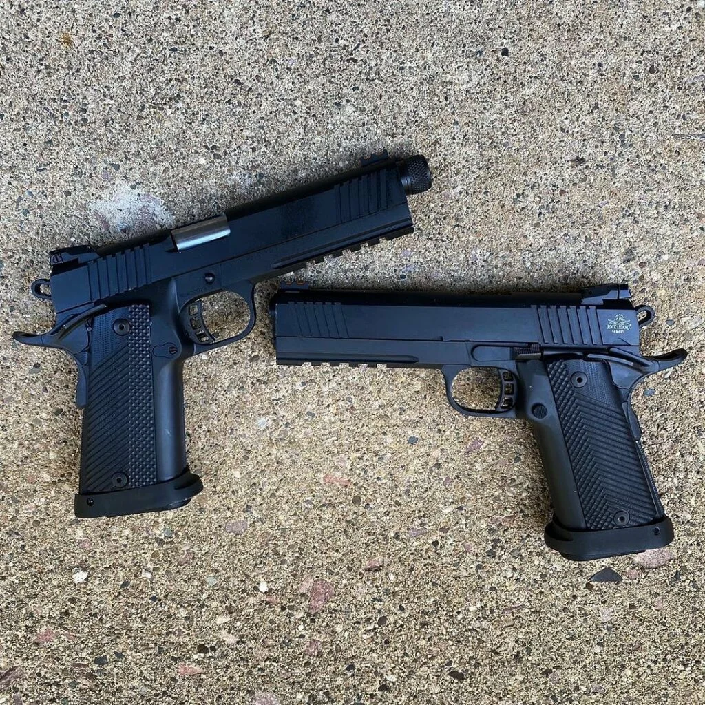 Rock Island Armory threaded and unthreaded