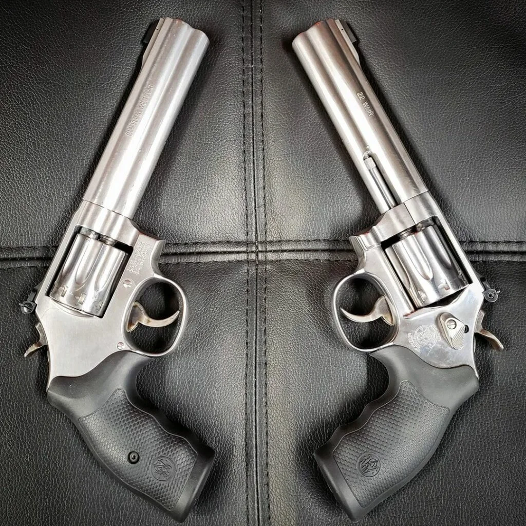 Smith and Wesson 617 and 648