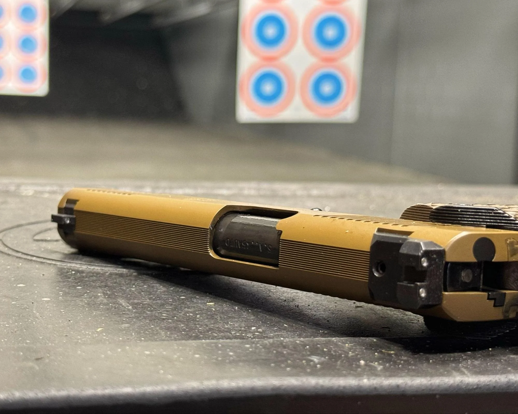 Springfield Armory 1911 TRP Front, Rear, and Top Slide Serrations