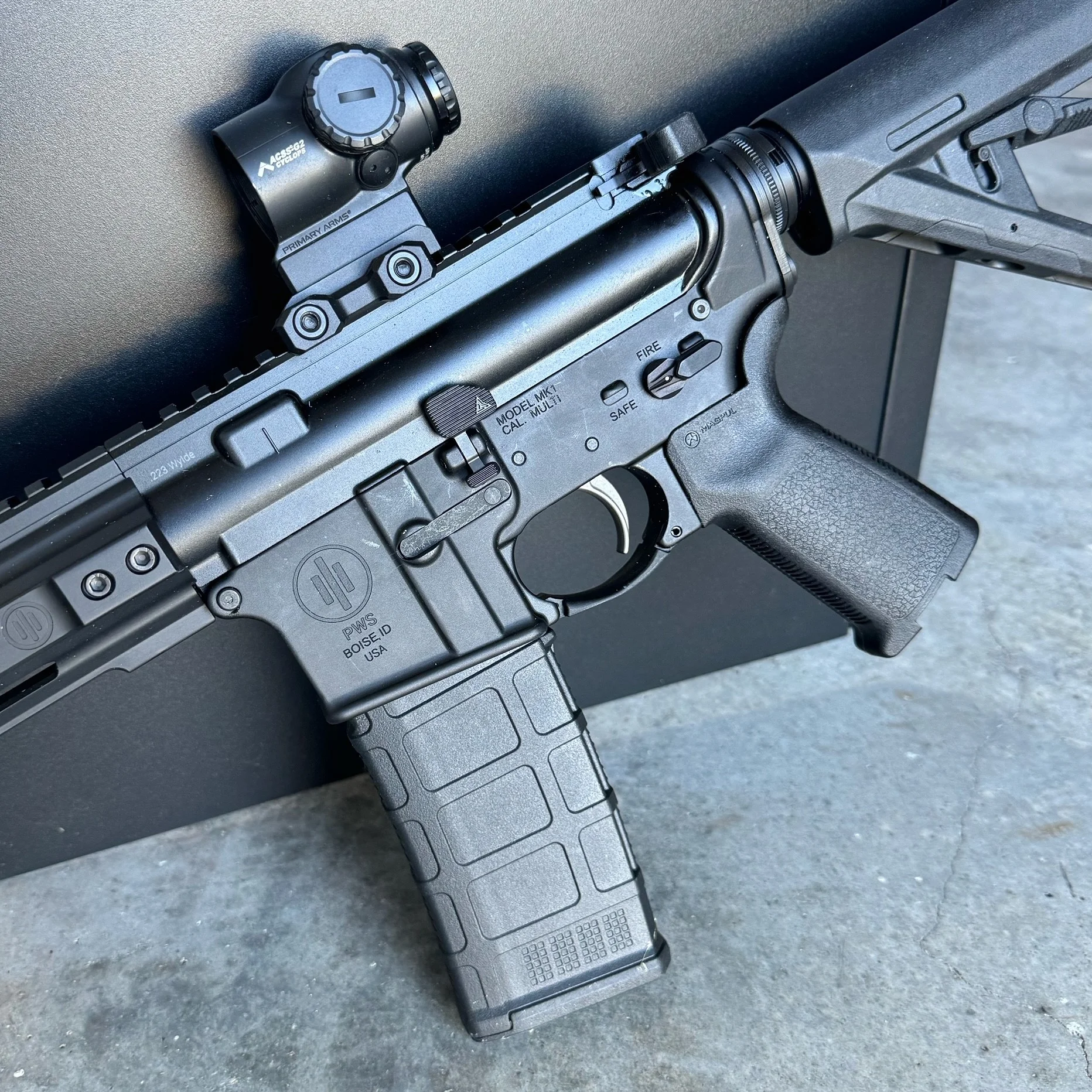 Primary Weapon Systems MK114 MOD 1-M controls