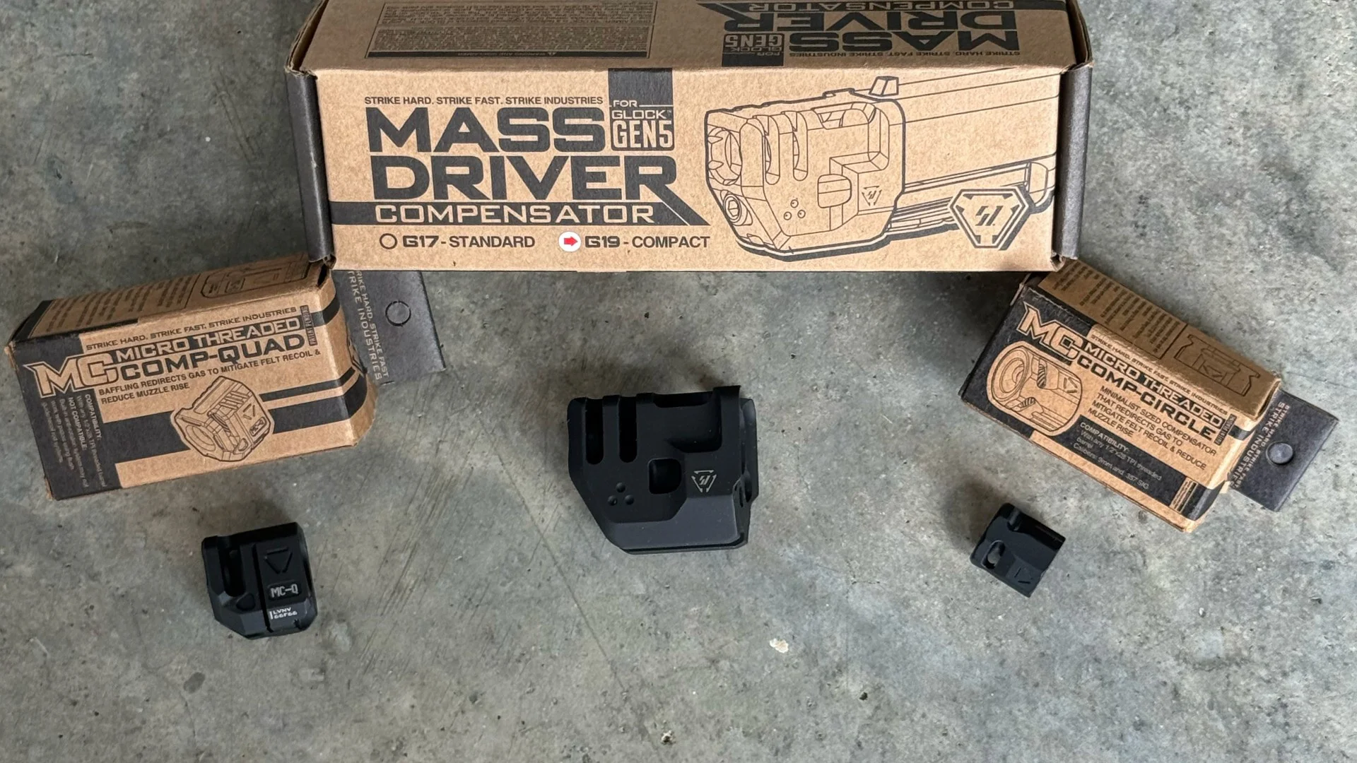 strike industries compensators review