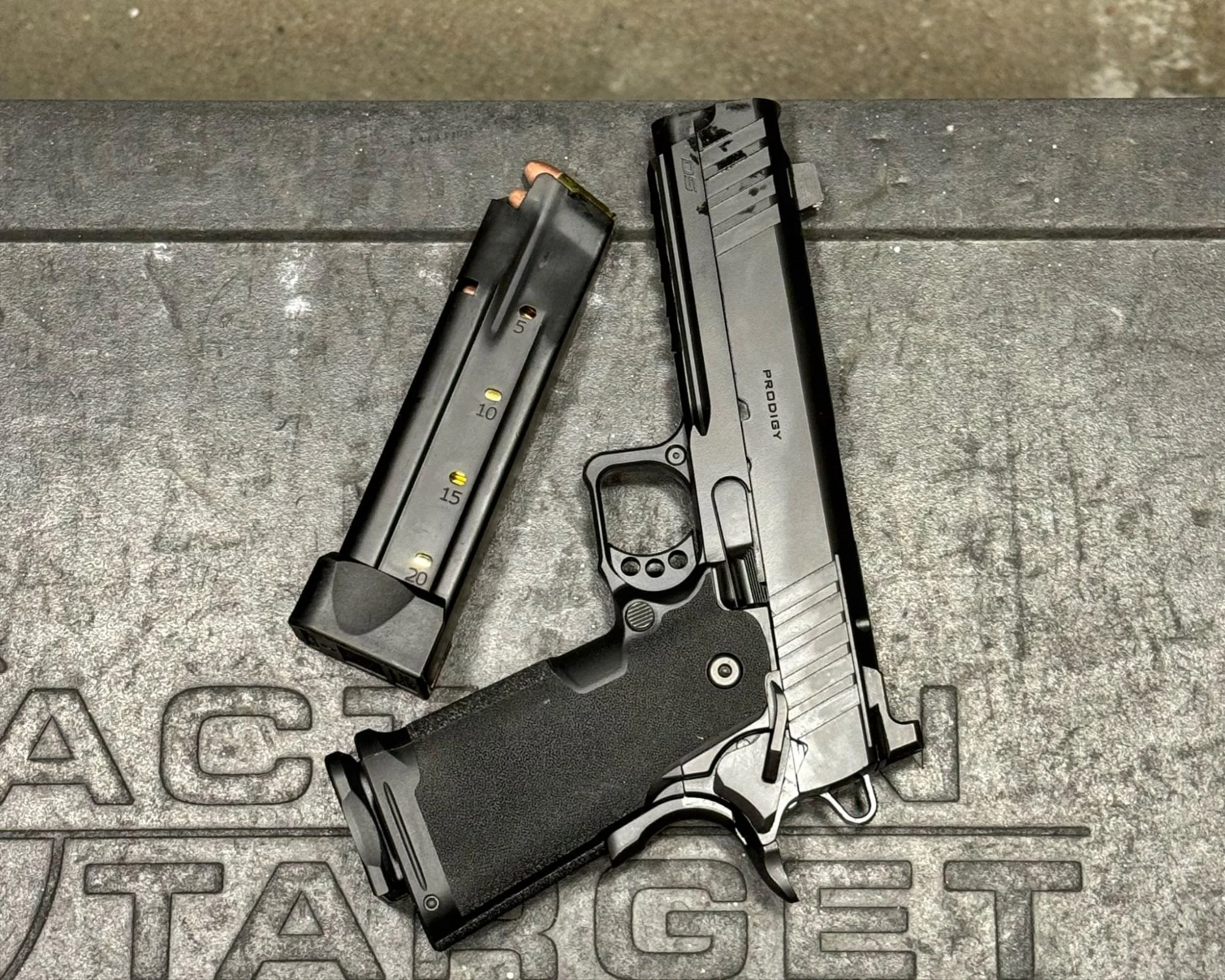 Image5aSpringfield 1911 DS Prodigy Comp range test