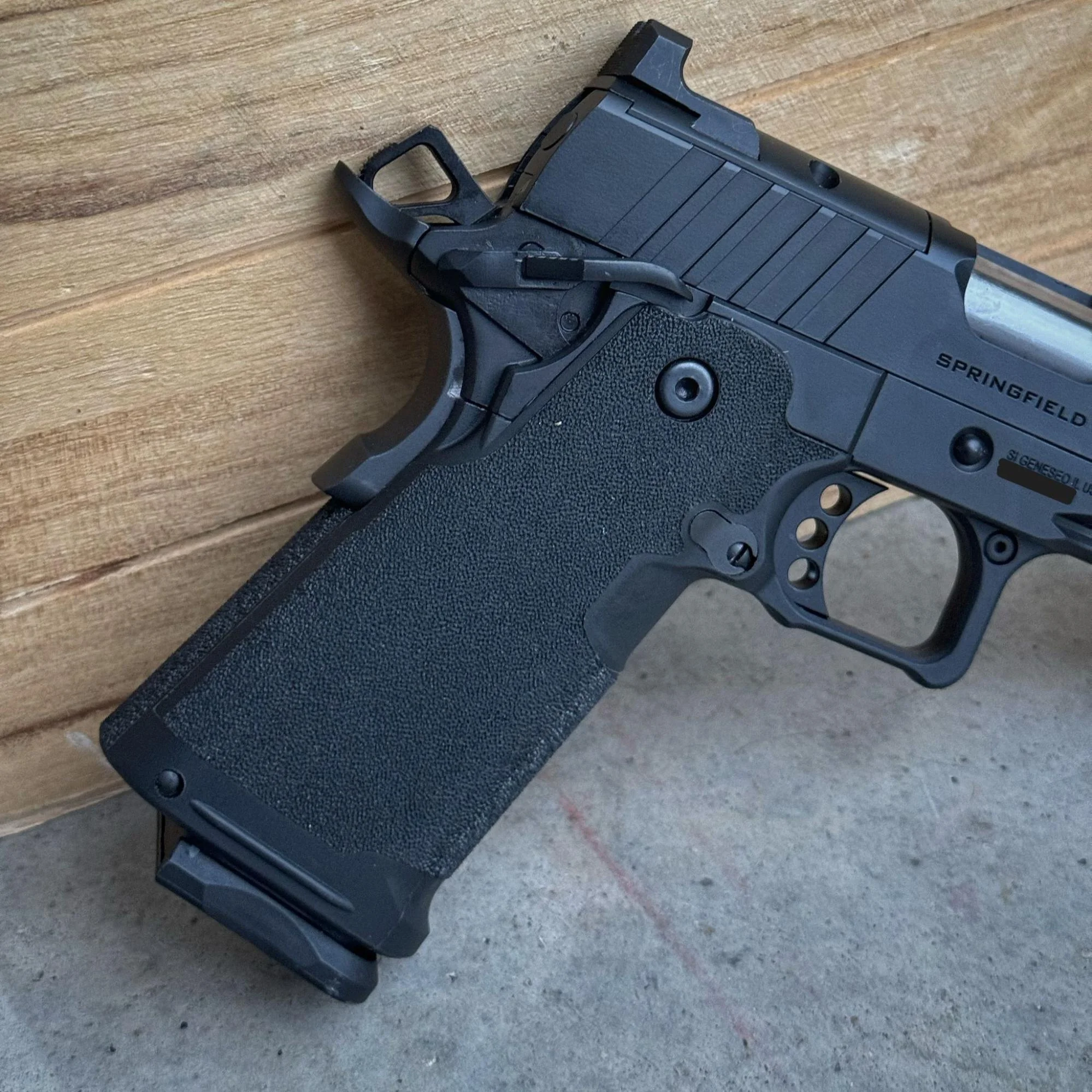 Springfield 1911 DS Prodigy Comp grip review