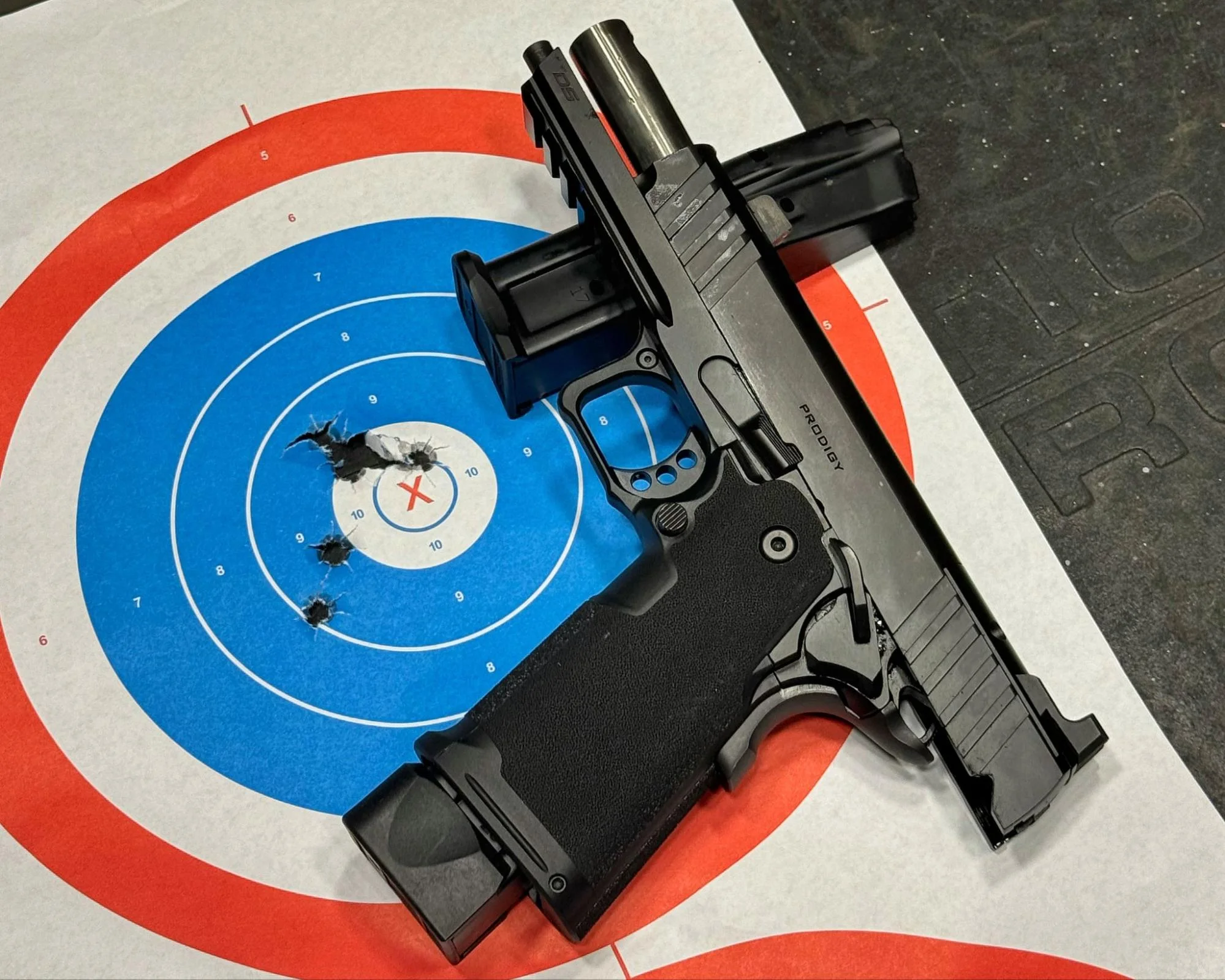 Springfield 1911 DS Prodigy Comp groupings