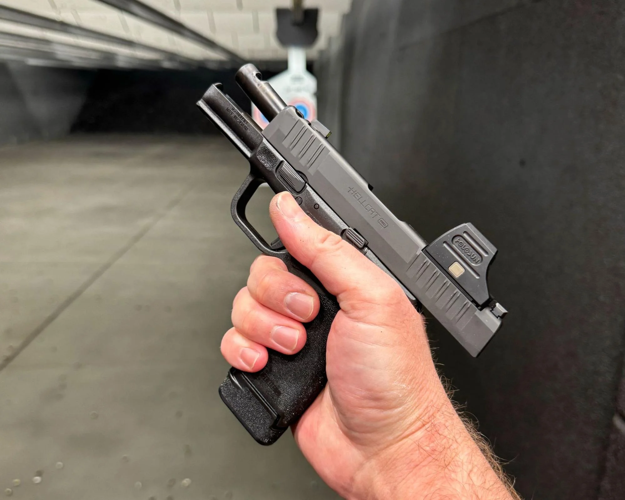 Springfield Hellcat Pro Comp OSP hands on range test