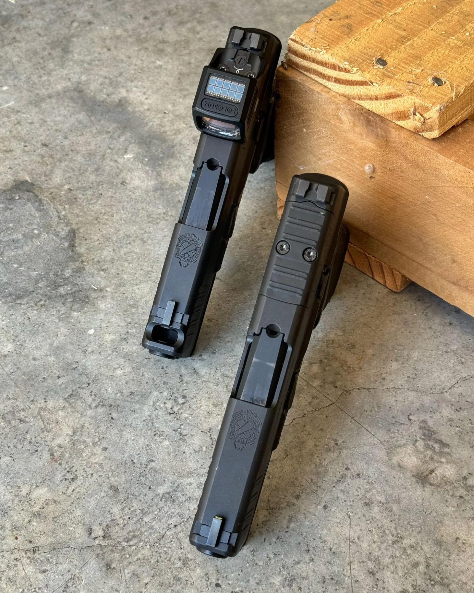 Springfield Hellcat Pro Comp OSP optic mount cover plate