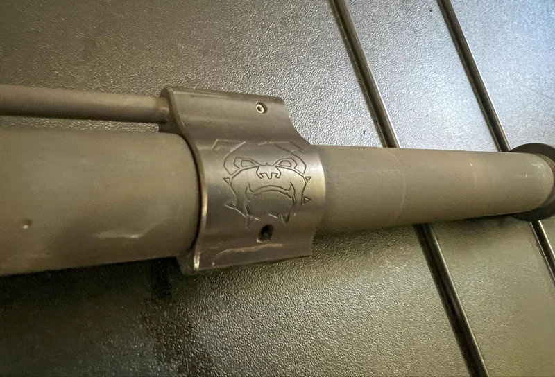 Close-up of Rosco HBAR barrel