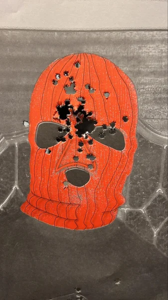 Rifle sighted and consistently grouping shots accurately during testing with Rosco HBAR barrel.