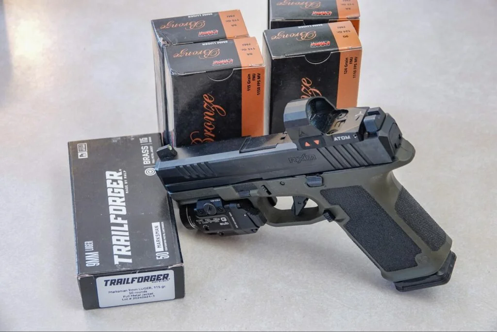 ruger rxm pmc bronze ammo trailforger ammo range test