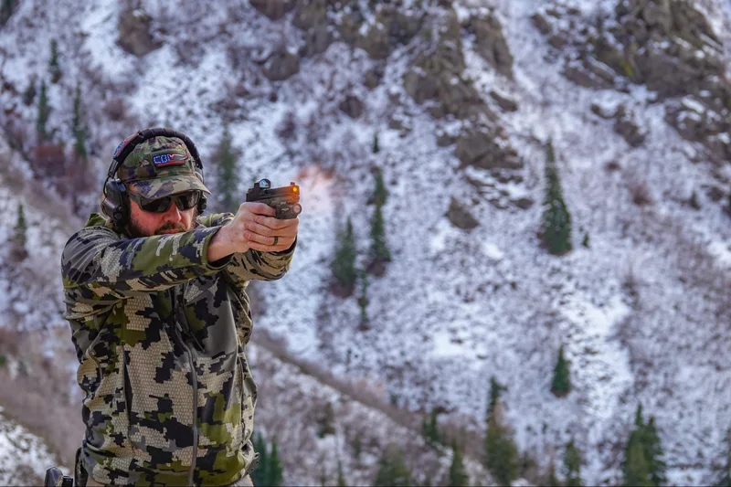 shooting the ruger rxm in utah mountains