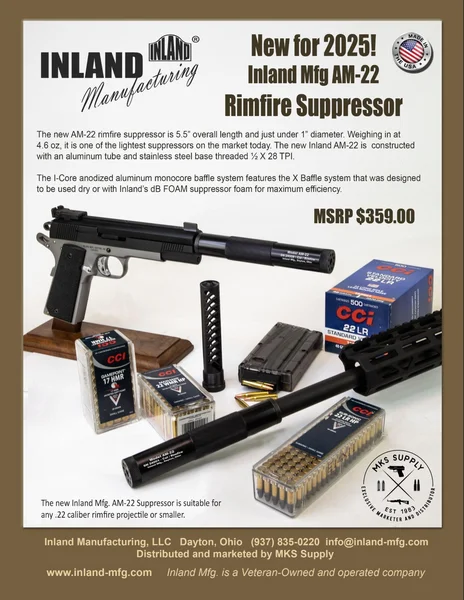 inland manufacturing am22 suppressor graphic