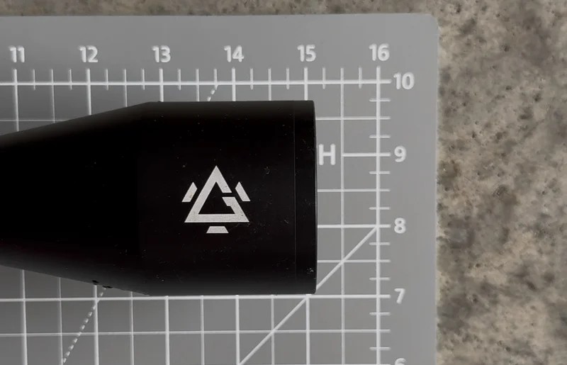 Specifications sheet or table listing detailed features of the HEIMDALL 6-24x50 HPVO scope.
