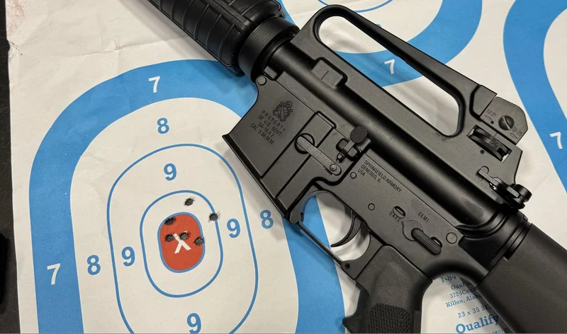 Springfield SA-16A2 review range groupings