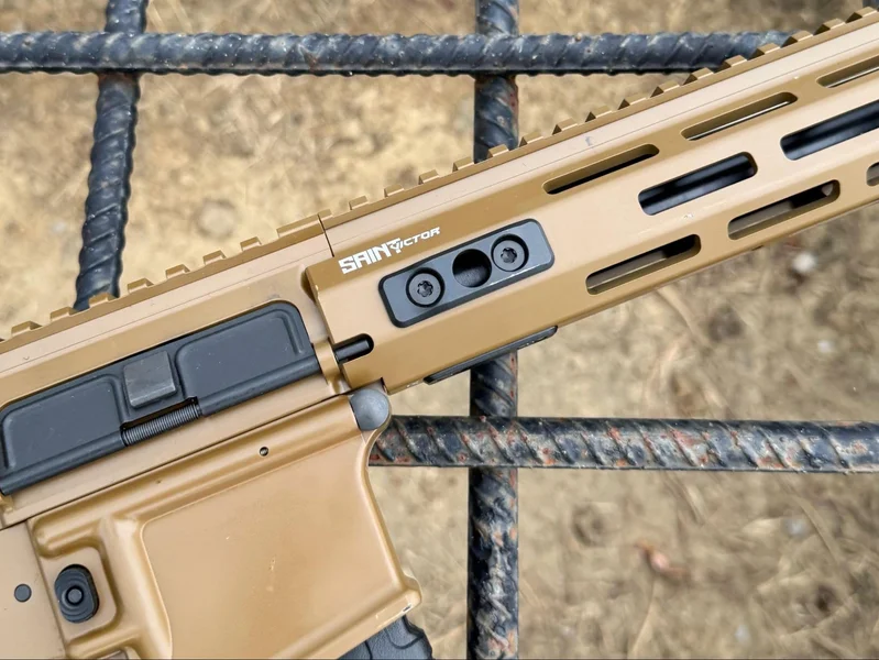 Springfield Armory Saint Victor V2 handguard with integrated QD sling mount in Coyote Brown finish